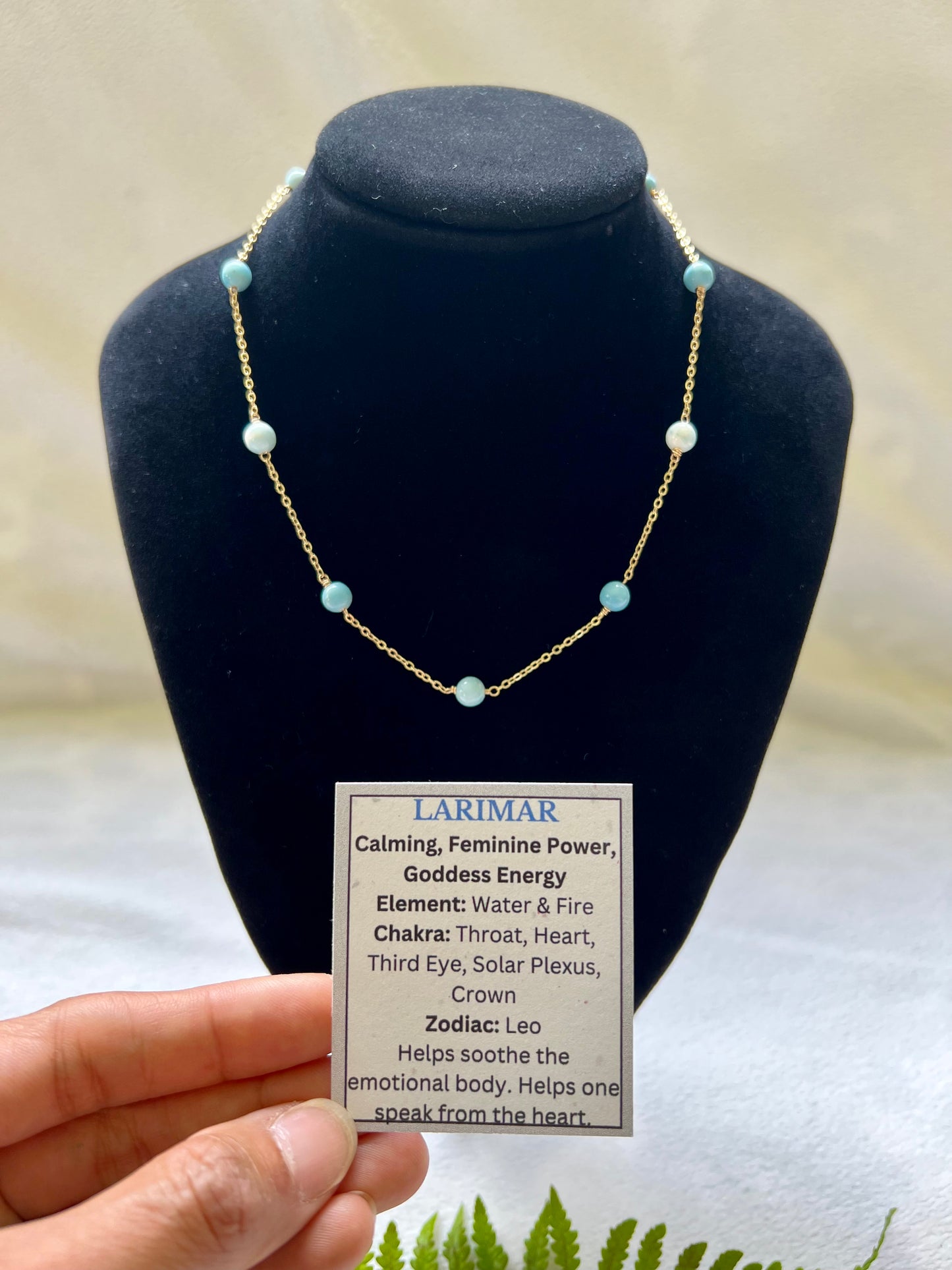 Larimar Choker