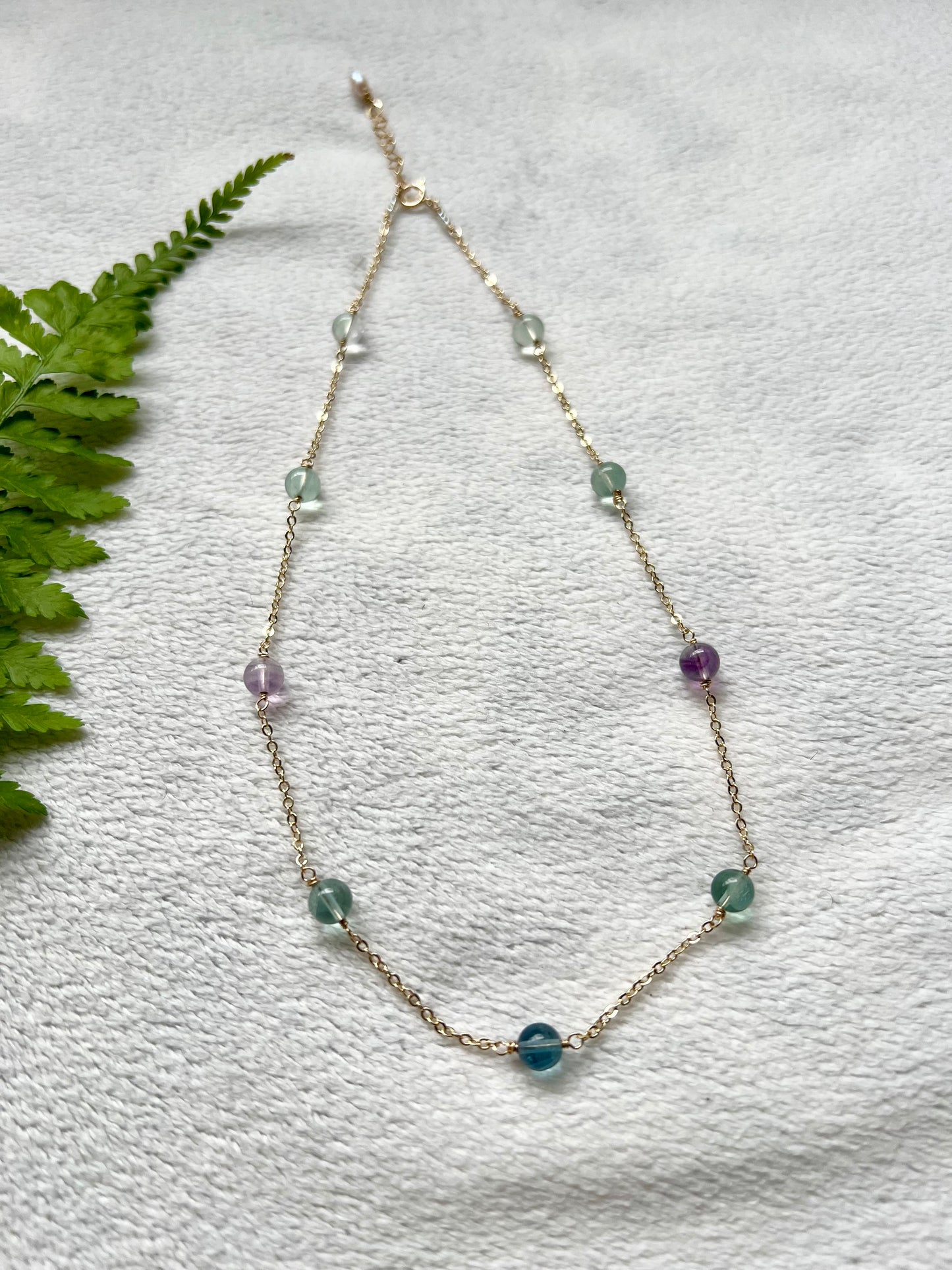 Fluorite Choker