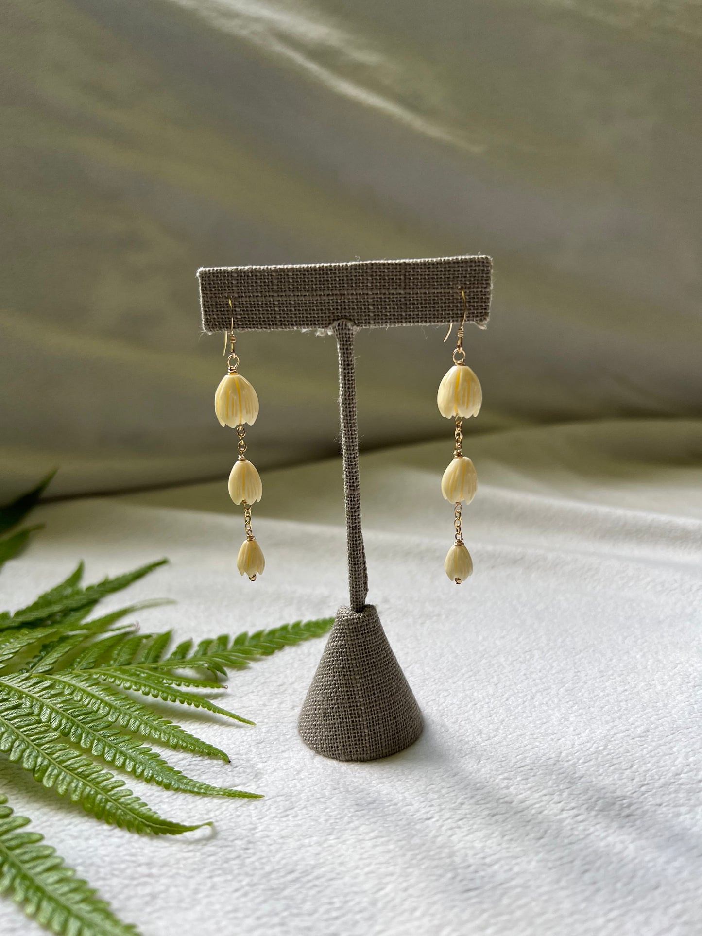 Triple Tear Pīkake Earrings