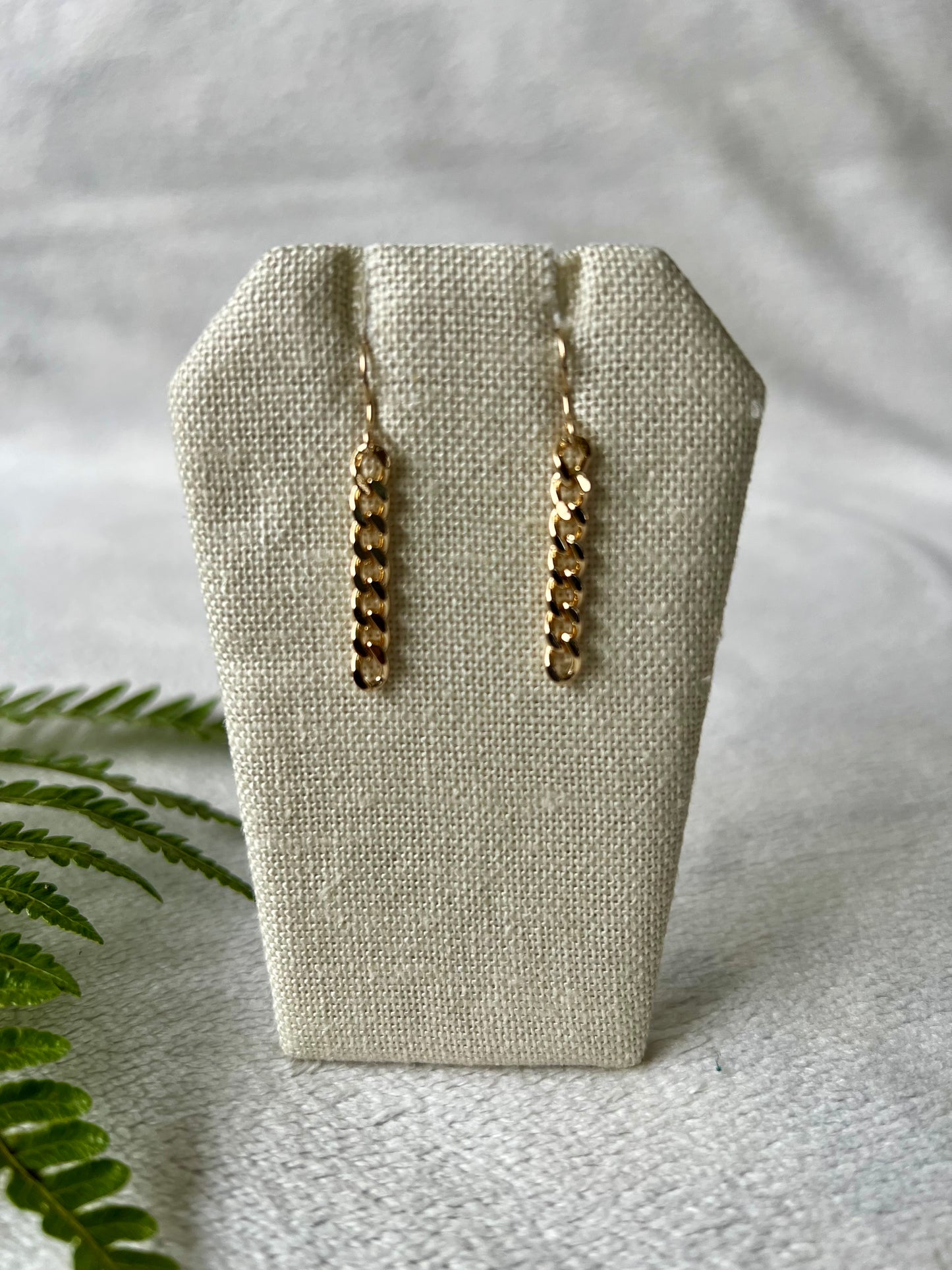 Curb Chain Earrings