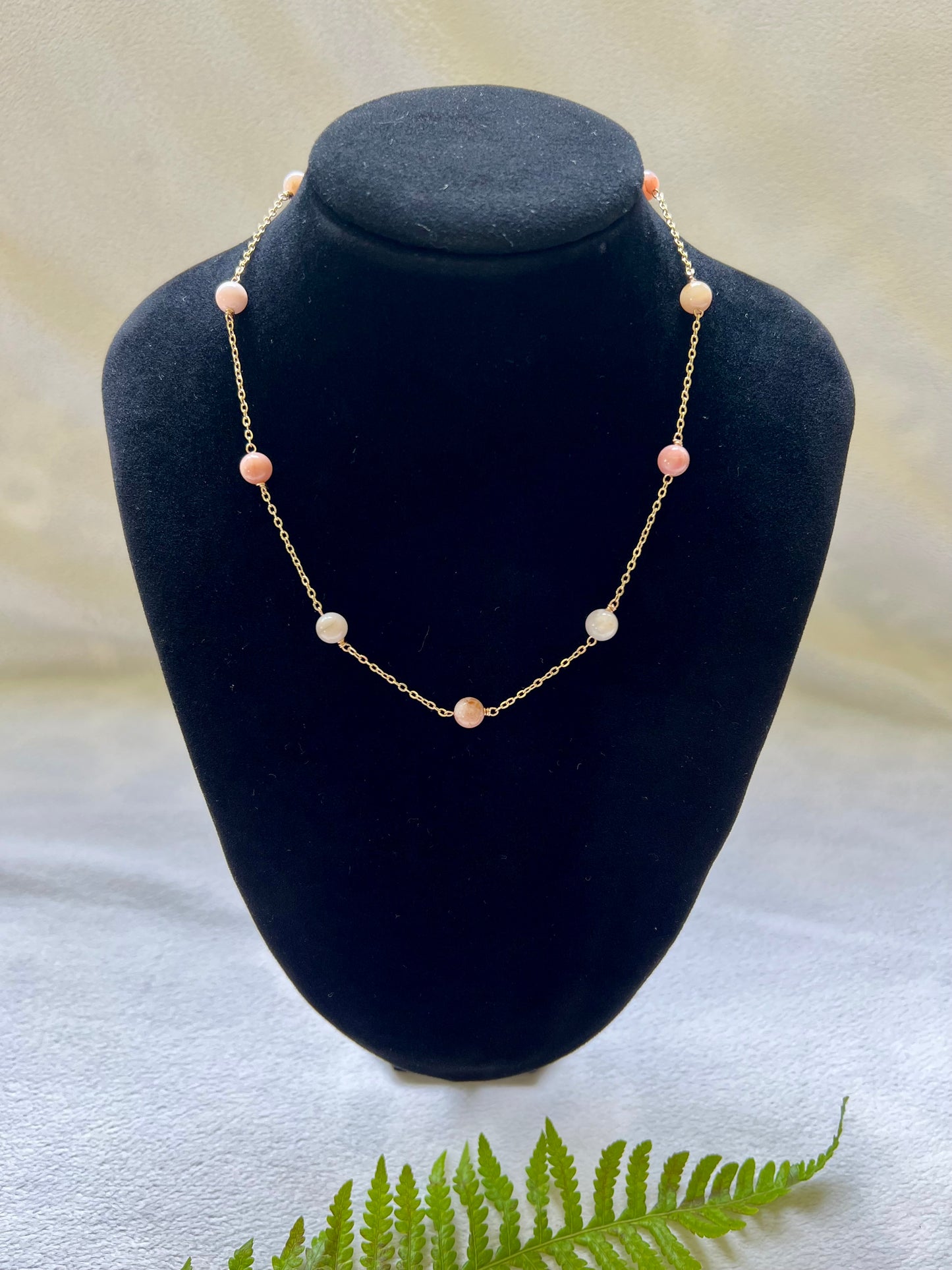 Pink Opal Choker