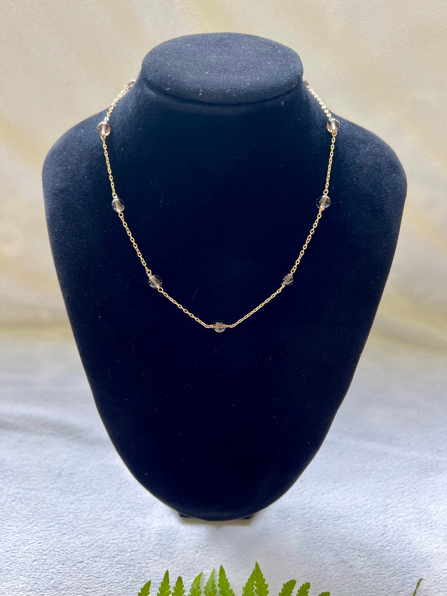 Smoky Quartz Choker