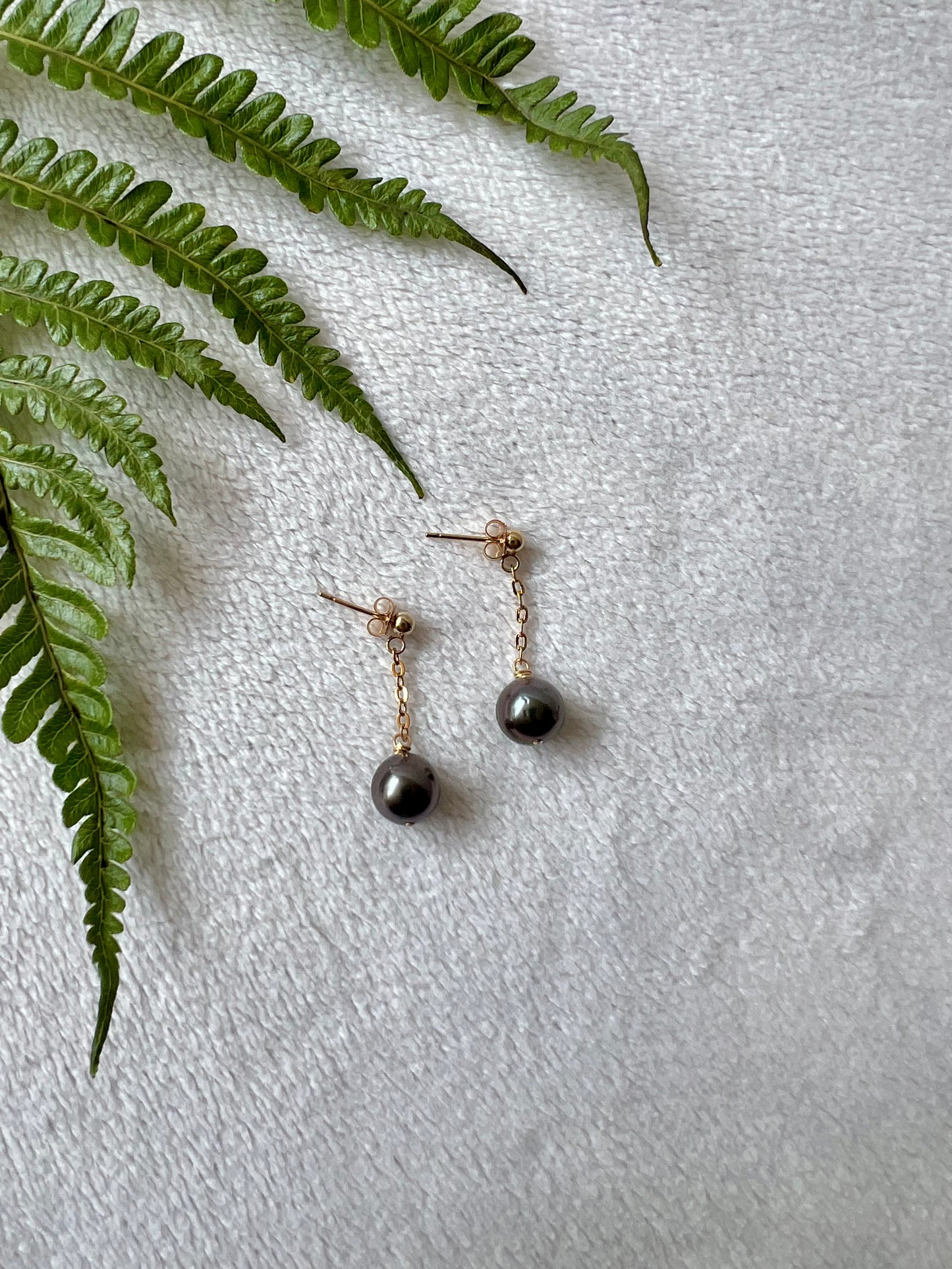 Tahitian Pearl Studs
