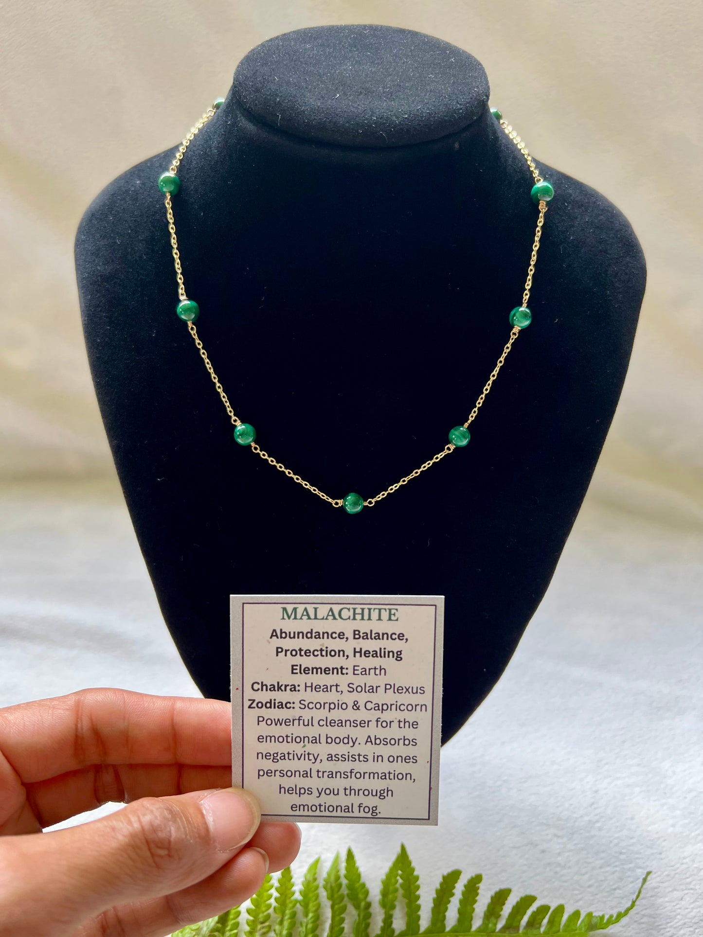 Malachite Choker