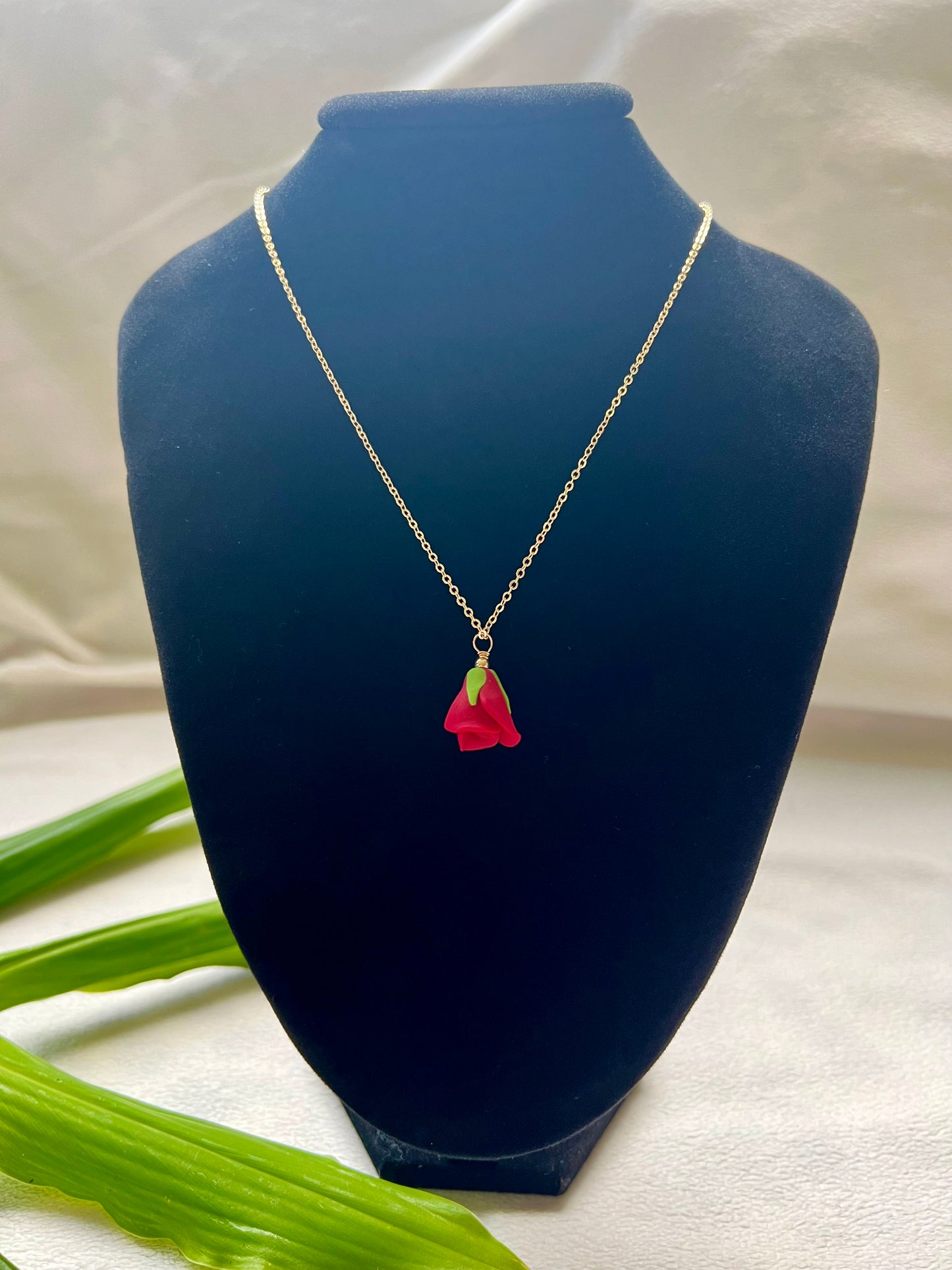 Lokelani Necklace in Red