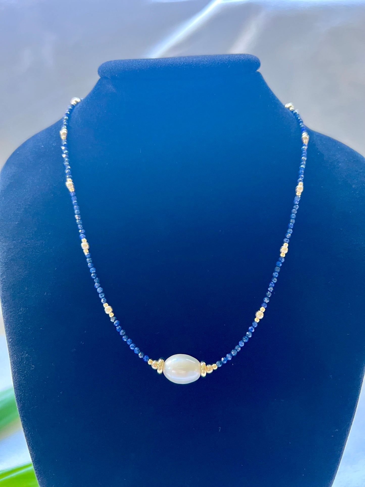 Empress Love Necklace in Lapis Lazuli
