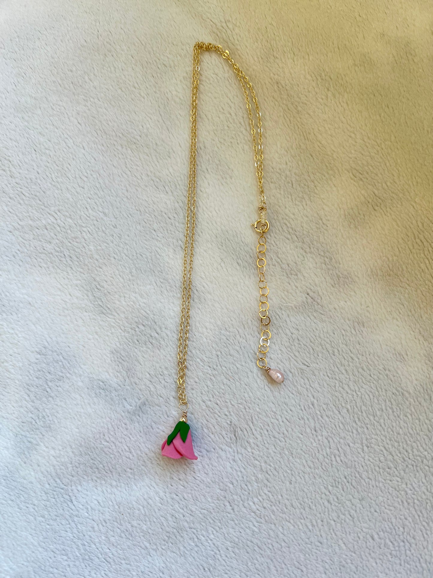 Lokelani Necklace in Pink