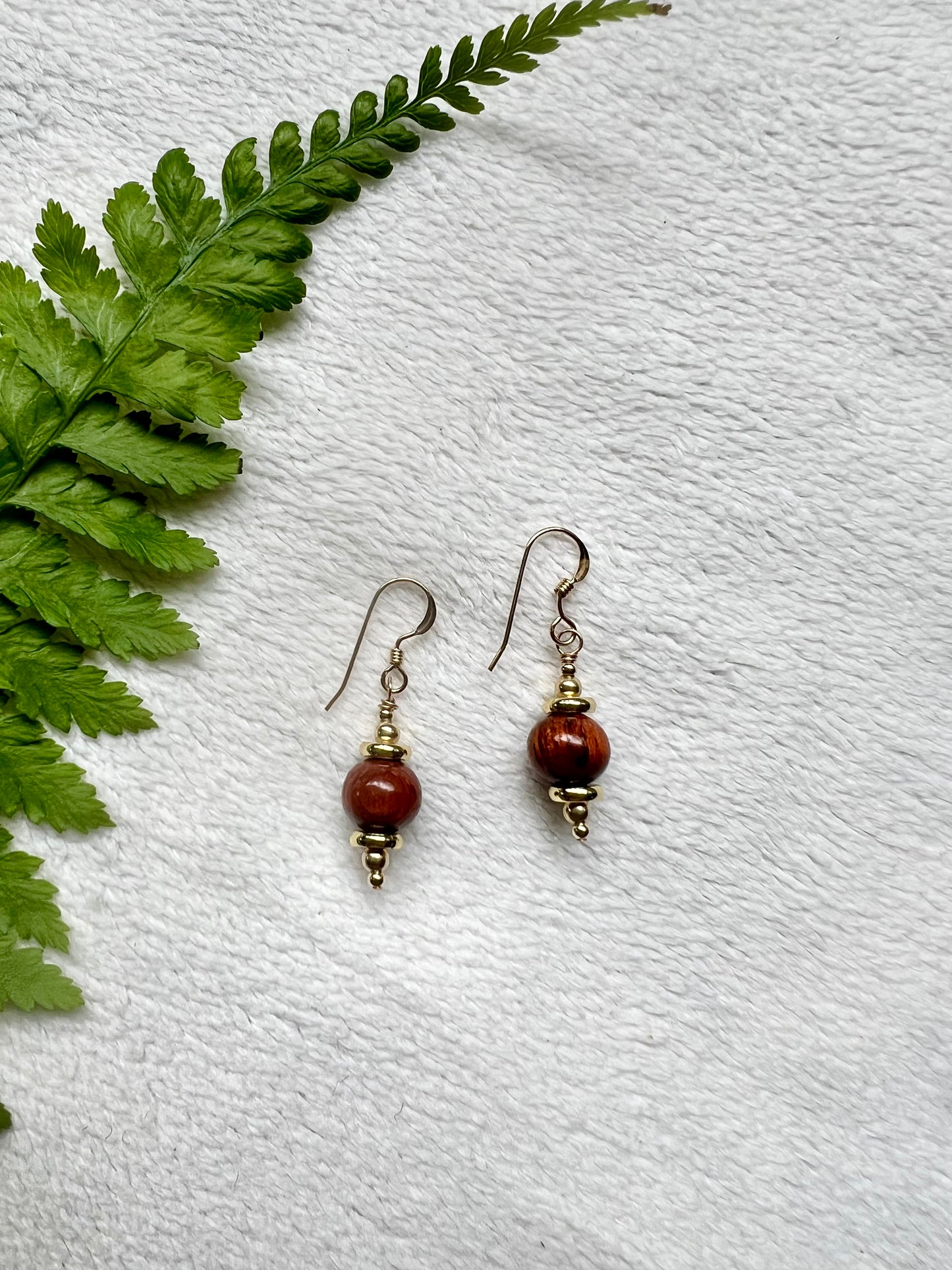 Koa Minimalist Earrings