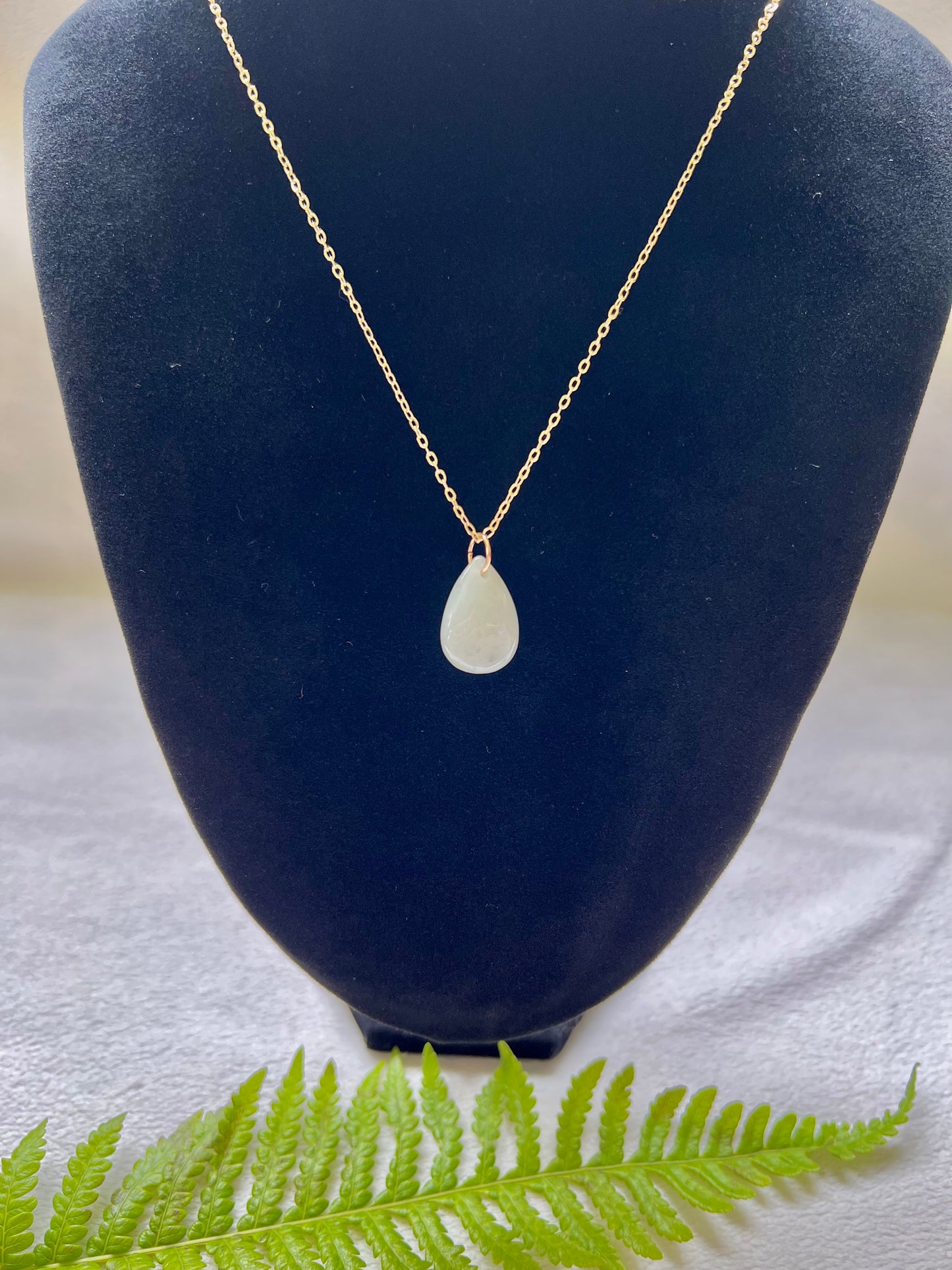 Jade Drop Necklace