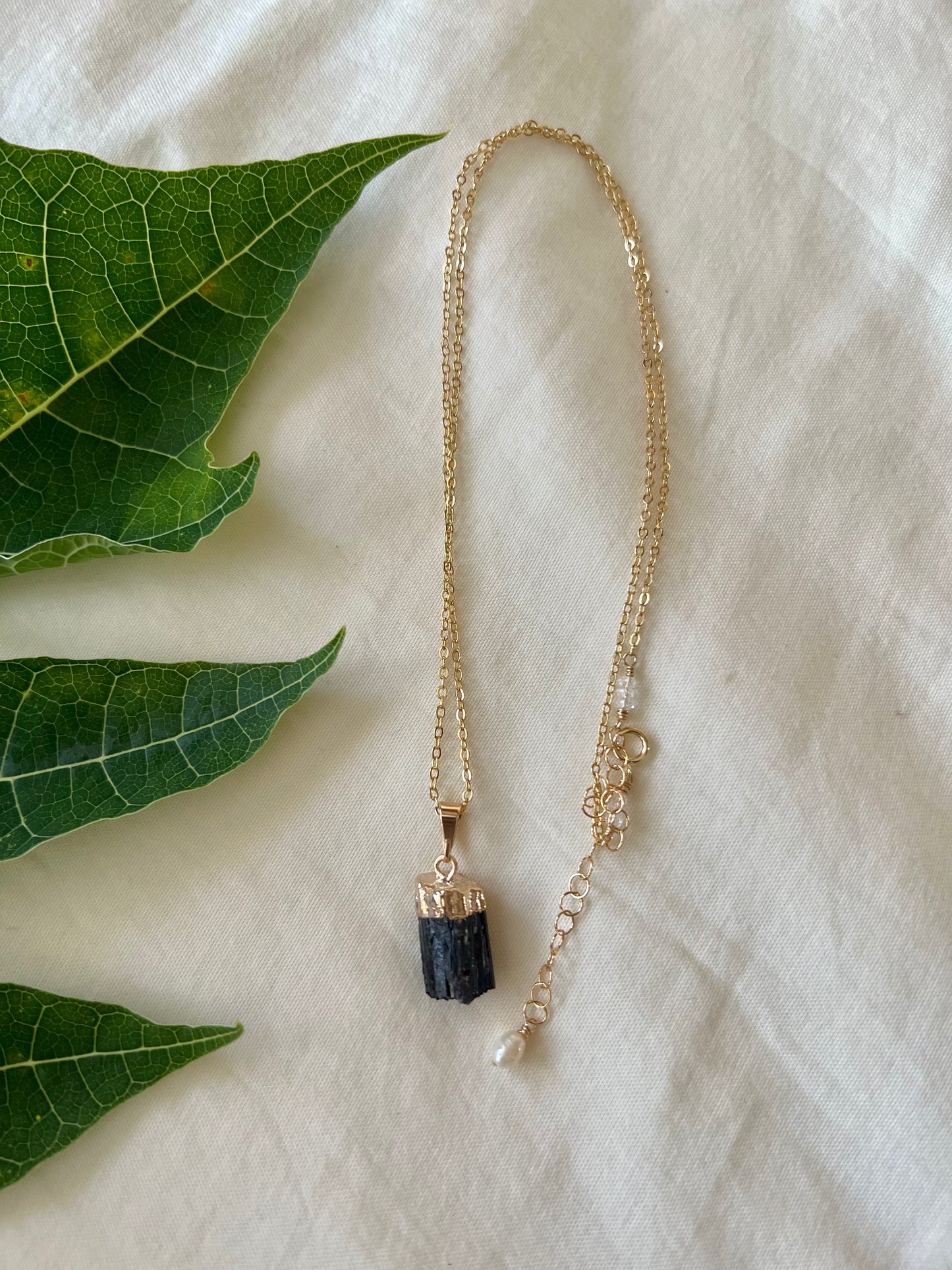 Black Tourmaline Necklace
