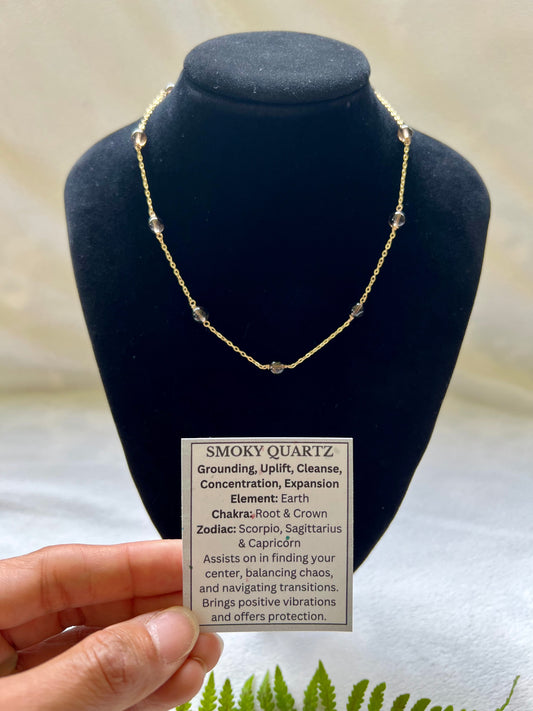 Smoky Quartz Choker