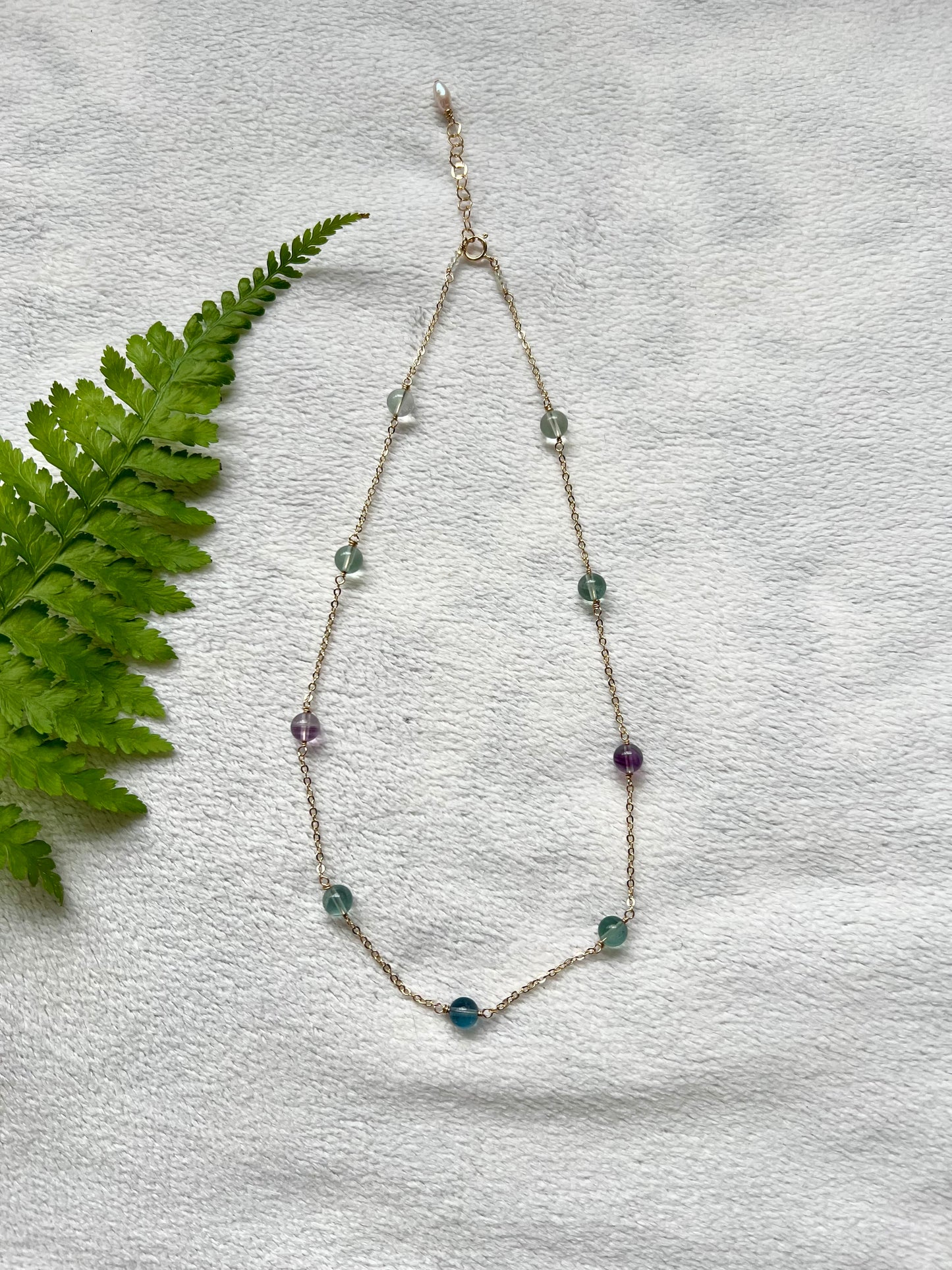 Fluorite Choker