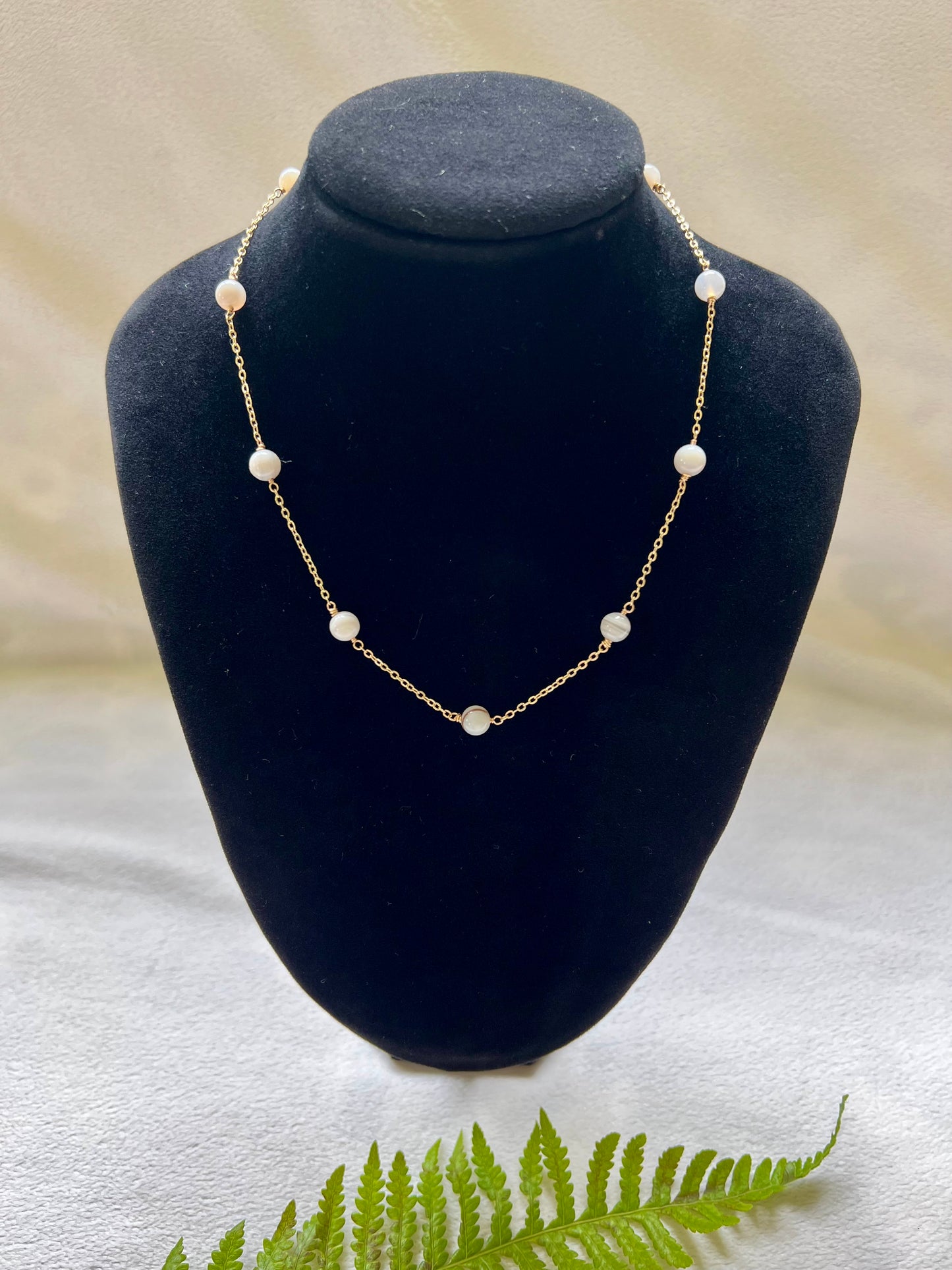 Blue Lace Agate Choker