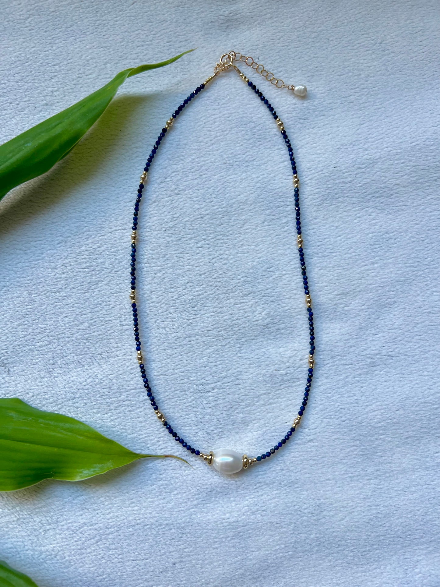 Empress Love Necklace in Lapis Lazuli