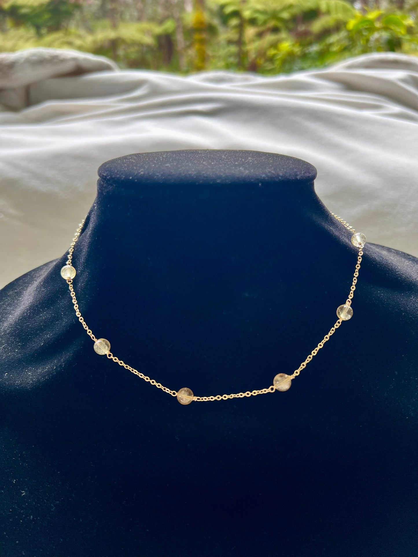 Citrine Choker