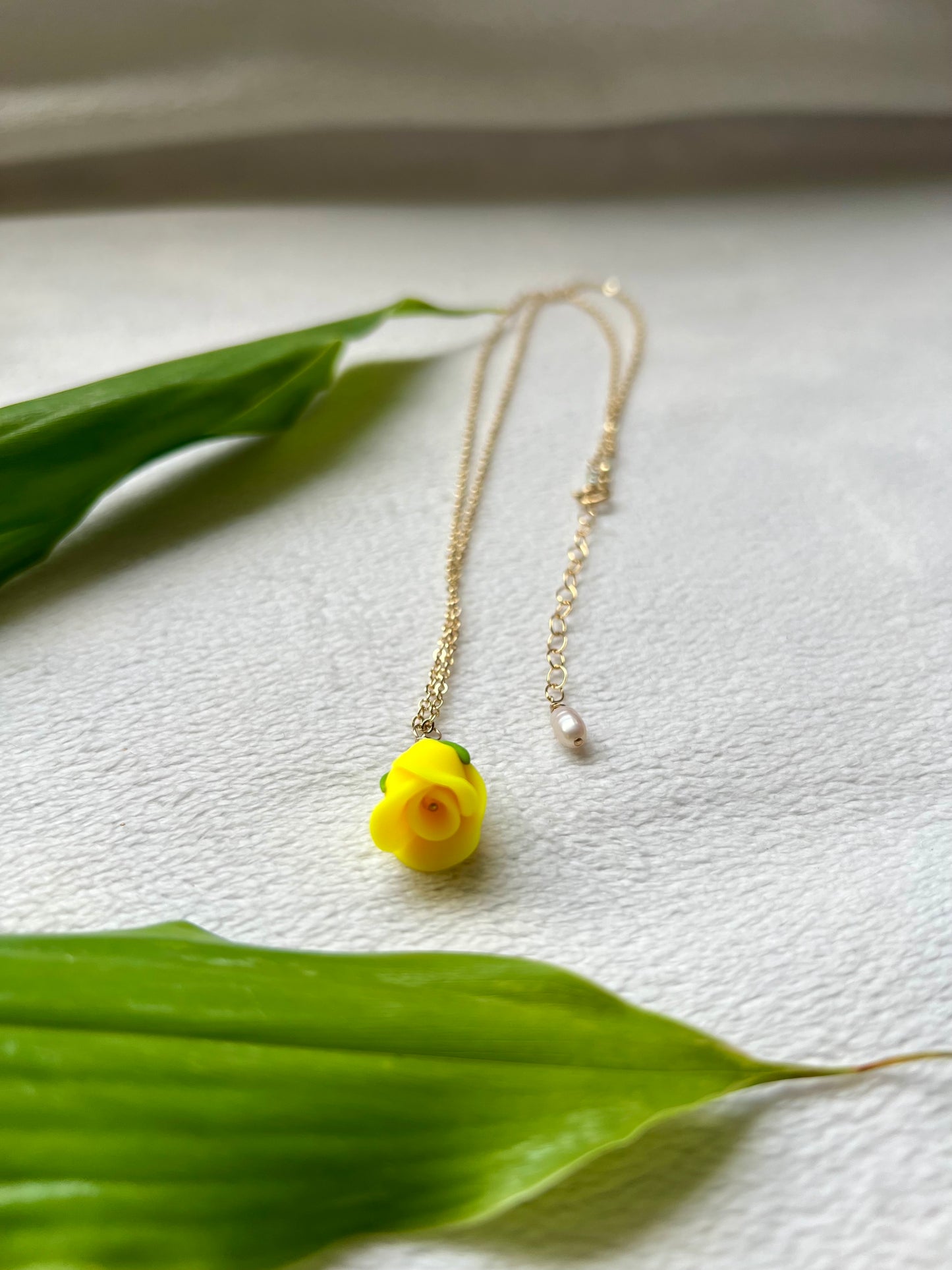 Lokelani Necklace in Yellow