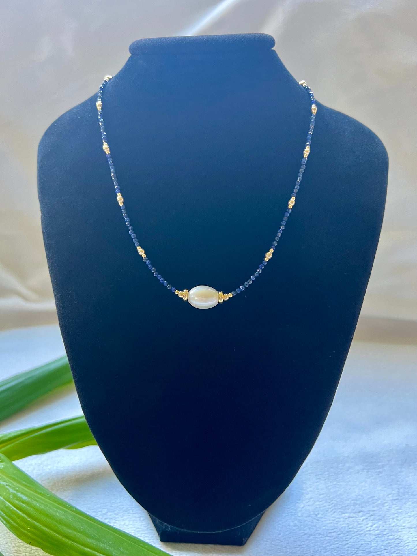 Empress Love Necklace in Lapis Lazuli