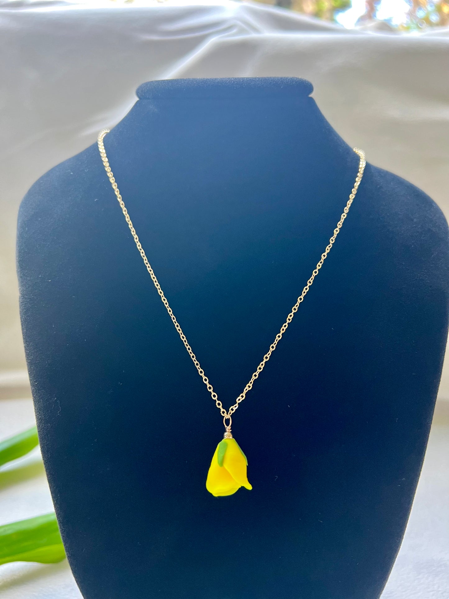 Lokelani Necklace in Yellow