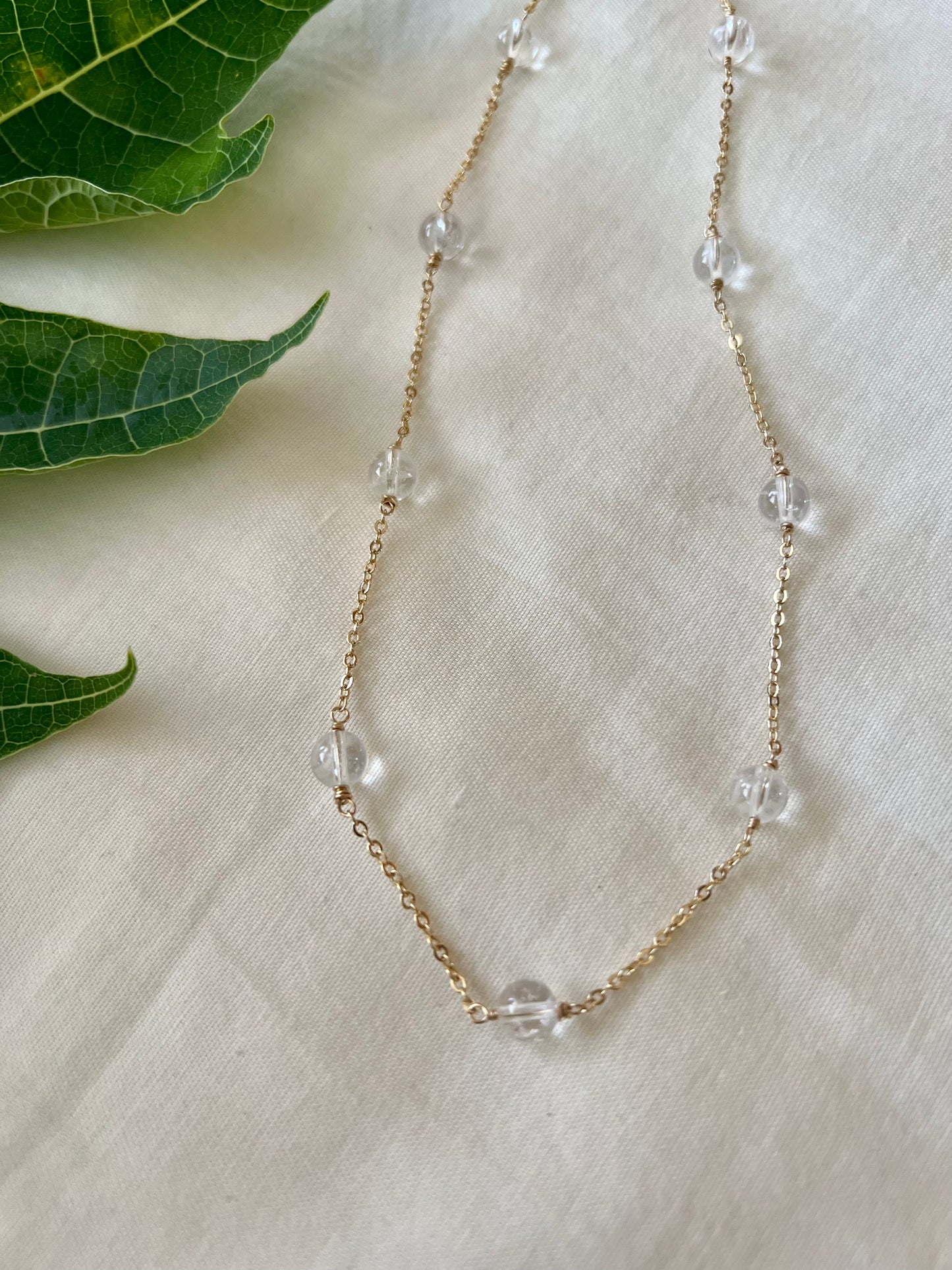 Clear Quartz Choker