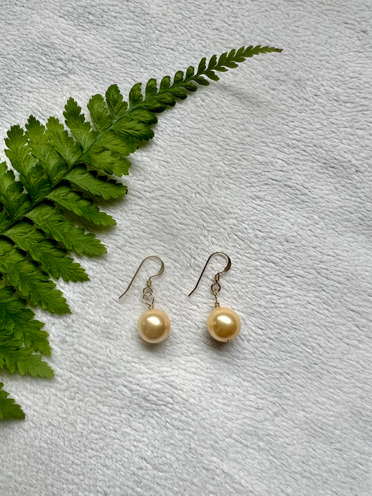 South Sea Shell Pearl Earrings