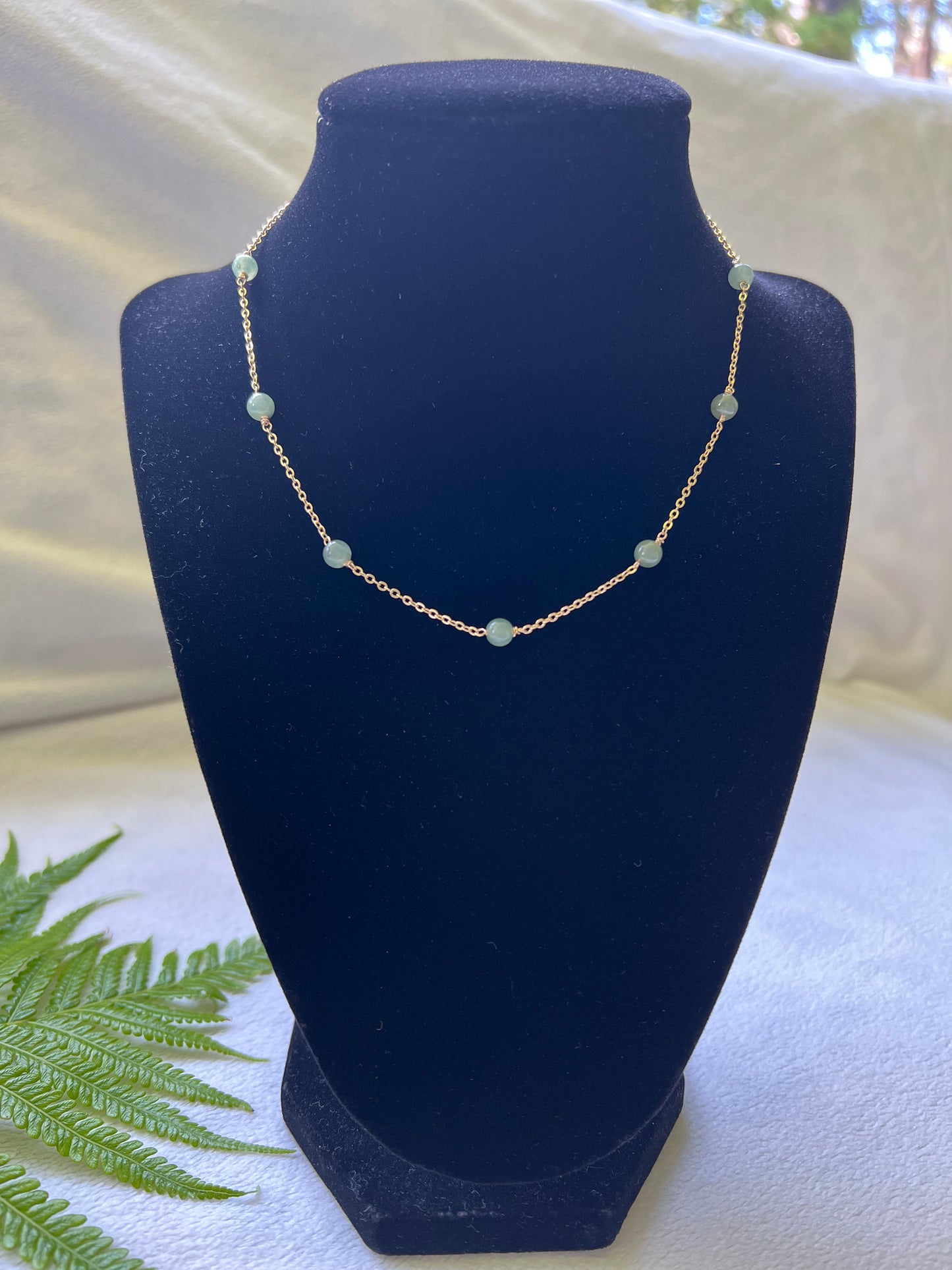 Green Jade Choker