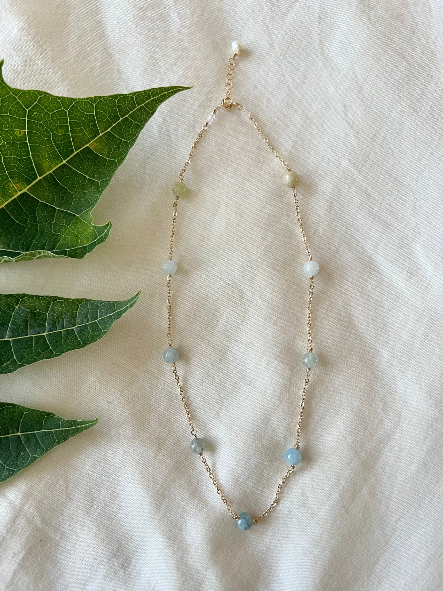 Aquamarine Choker