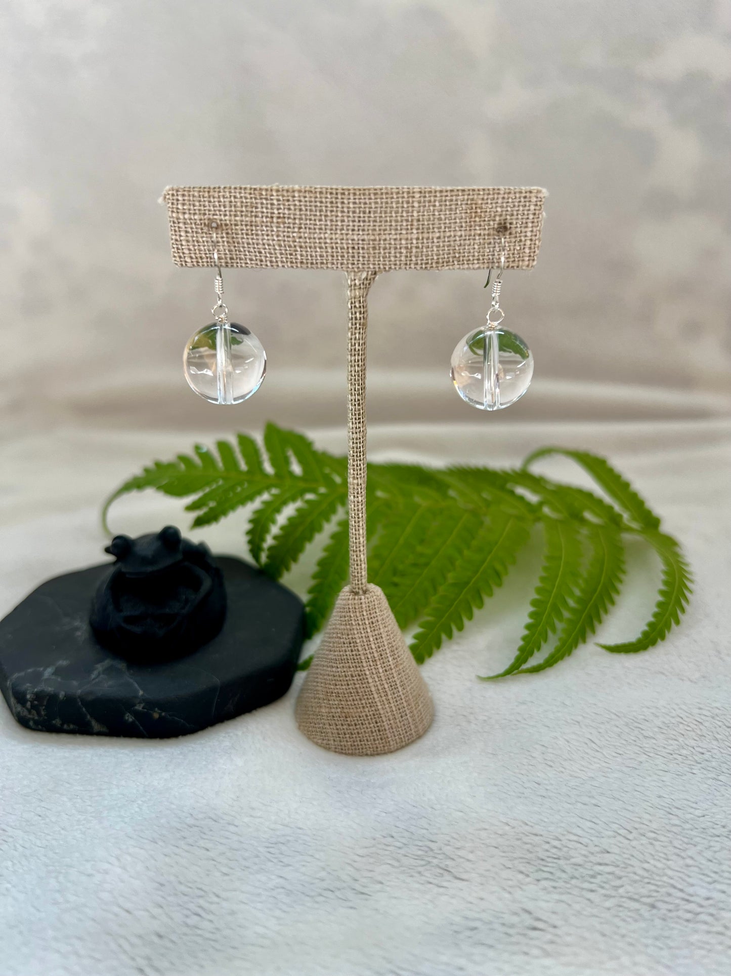 Clear Quartz Earrings