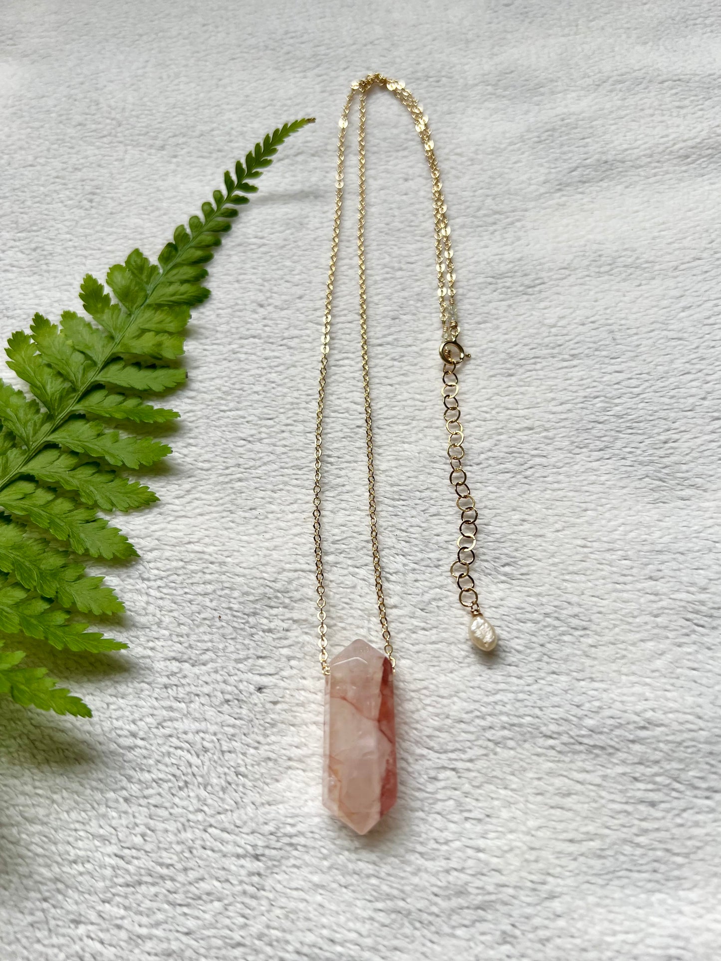 Lepidocrocite Floater Necklace