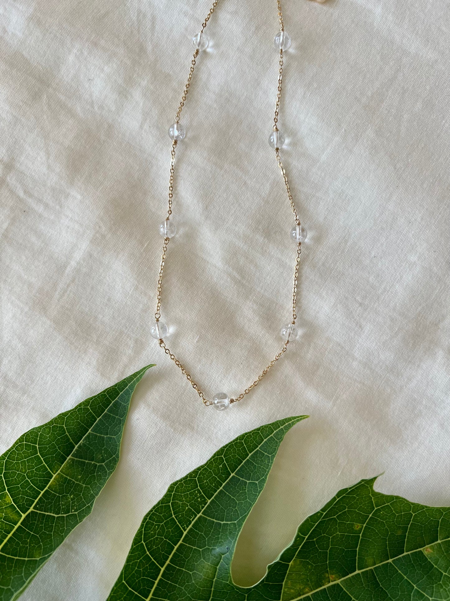 Clear Quartz Choker