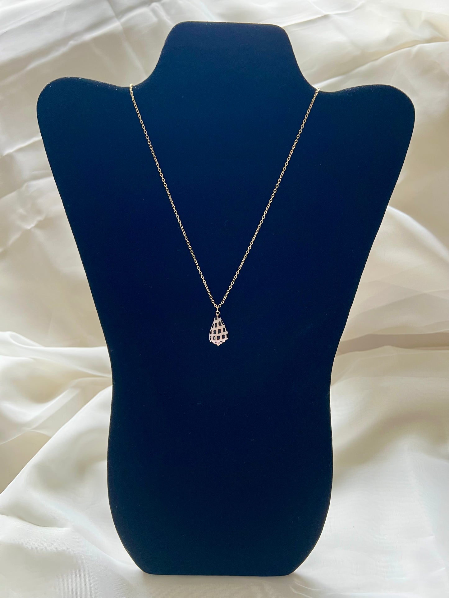 Mini Hebrew Cone Shell Necklace