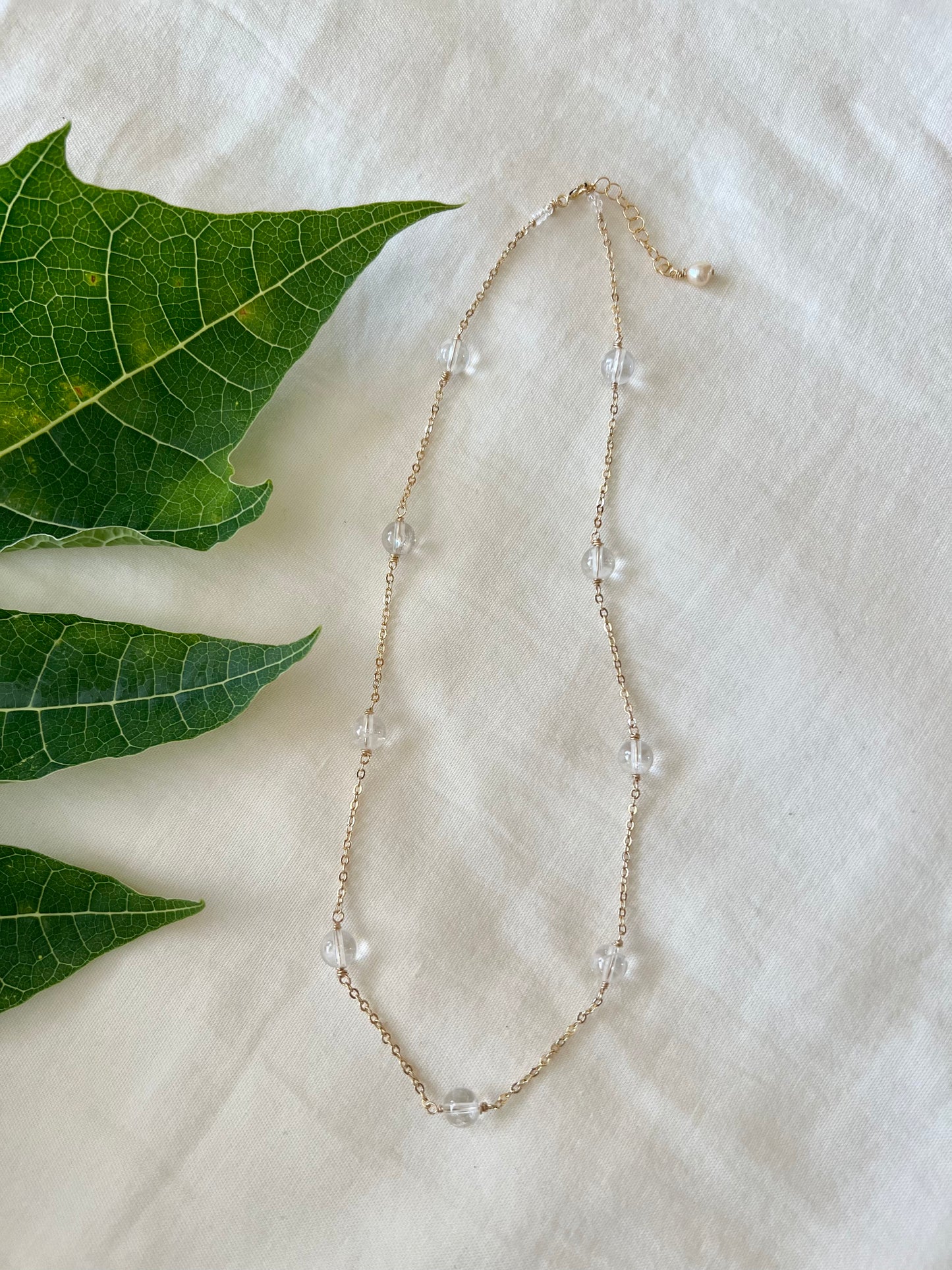 Clear Quartz Choker