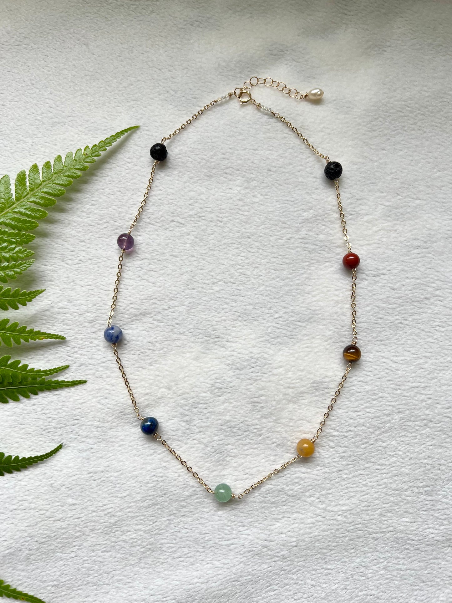 Chakra Aloha Choker