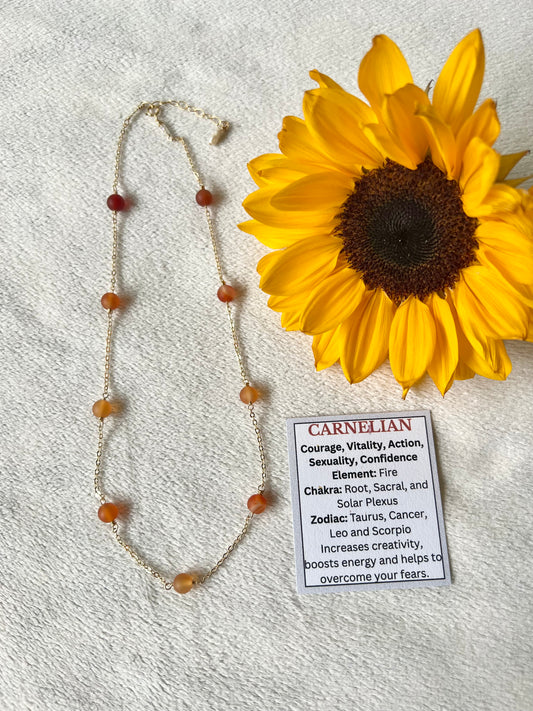 Carnelian Choker