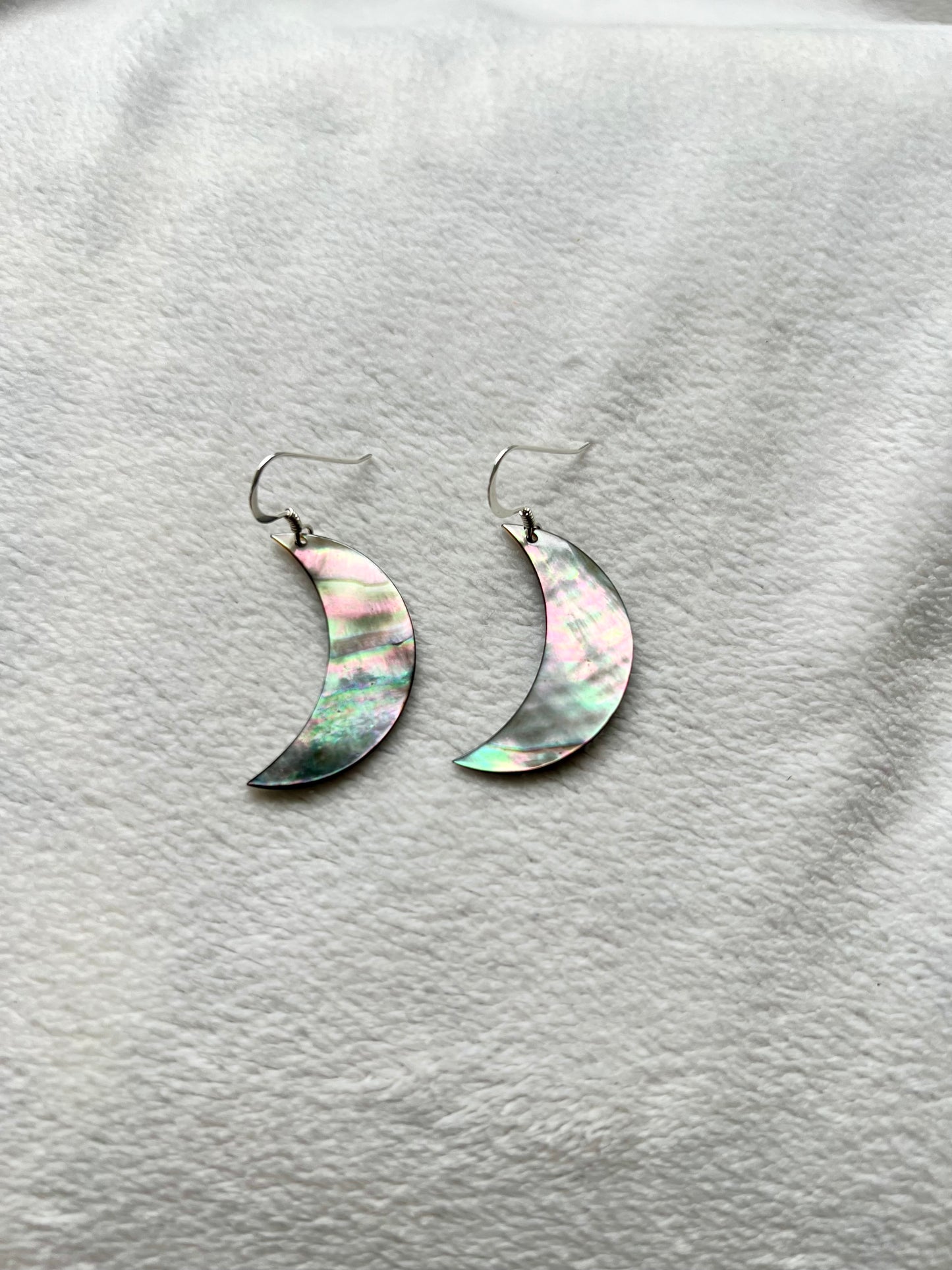 Luna Earrings in Mother of Pearl