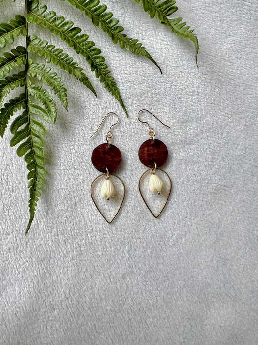 Pīkake Rain Earrings