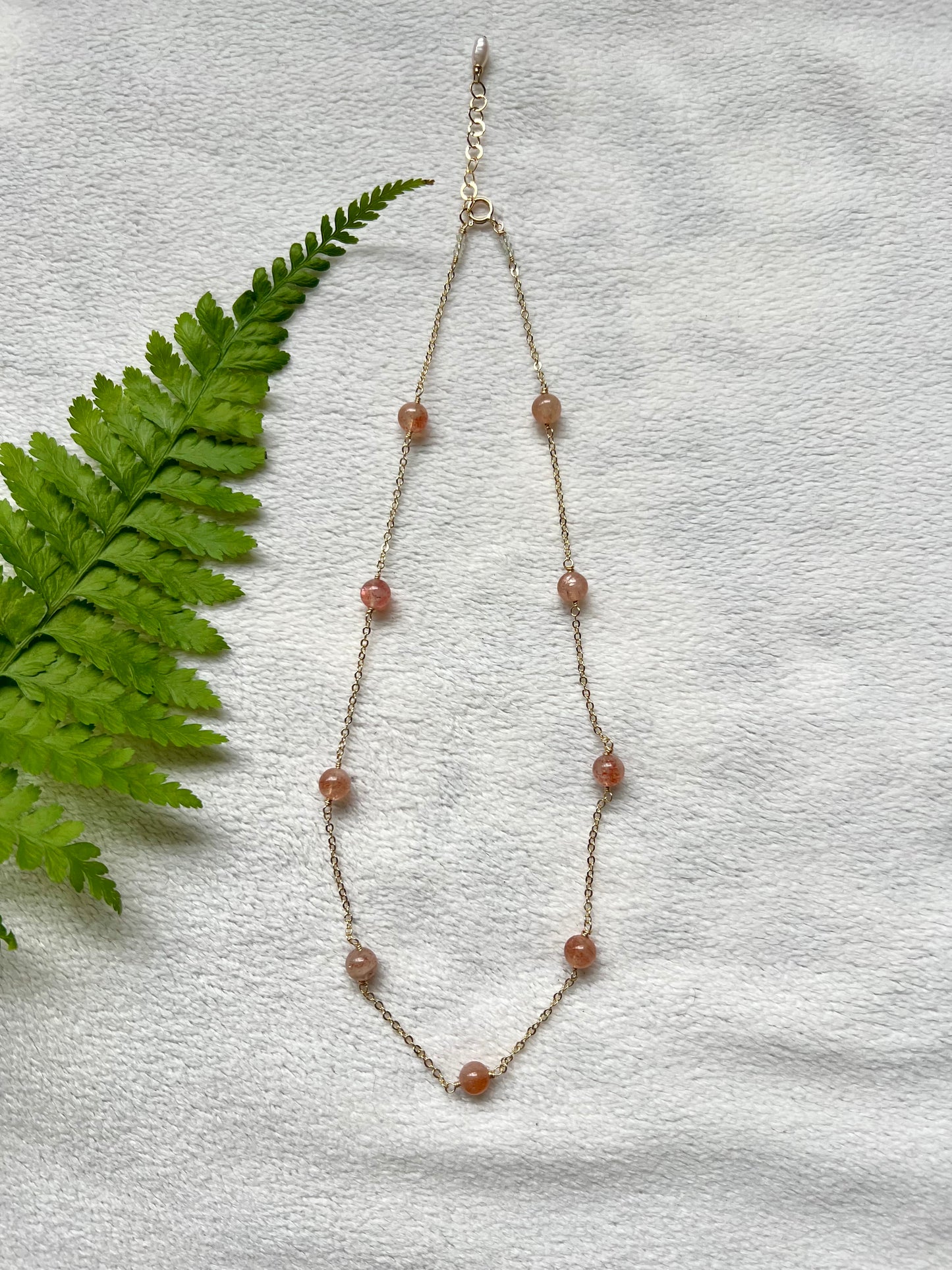 Sunstone Choker