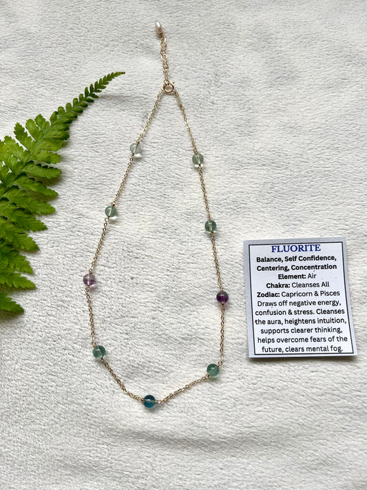 Fluorite Choker