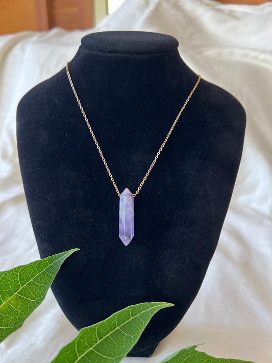 Amethyst Floater Necklace