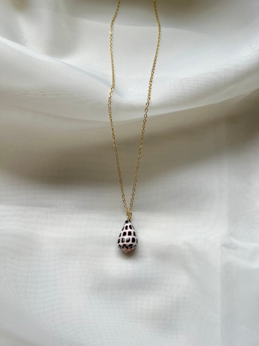 Mini Hebrew Cone Shell Necklace