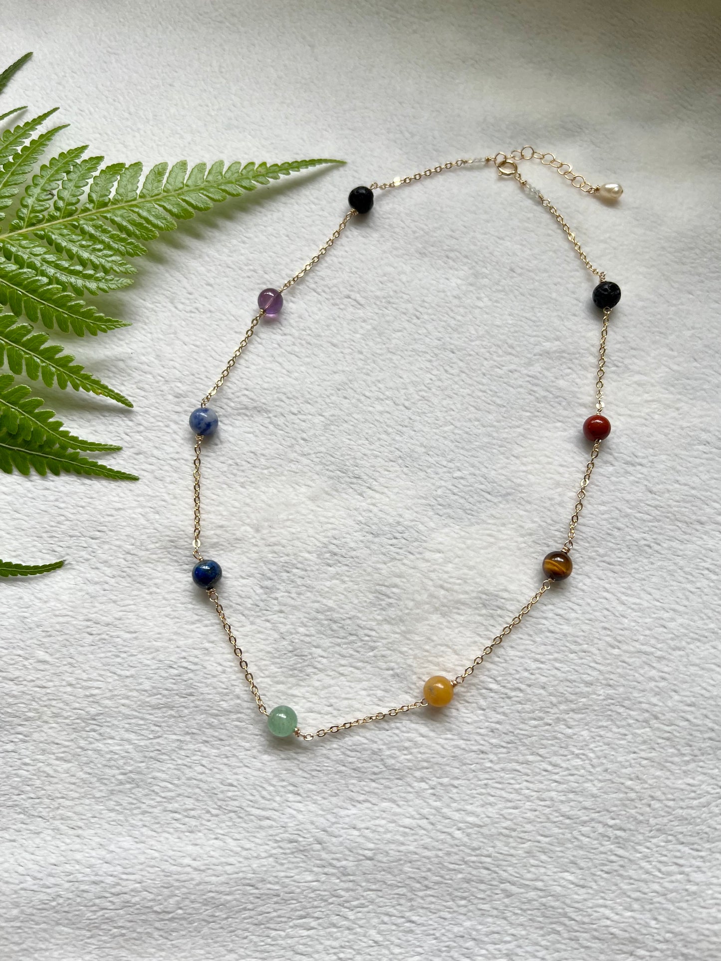 Chakra Aloha Choker