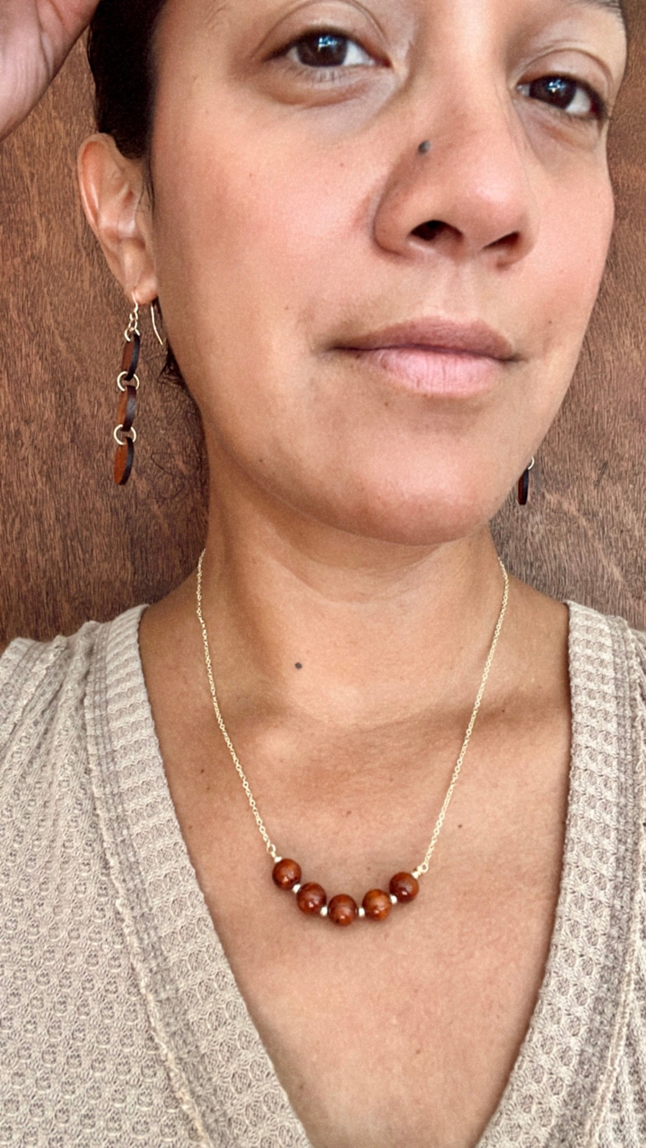 Koa Bar Necklace