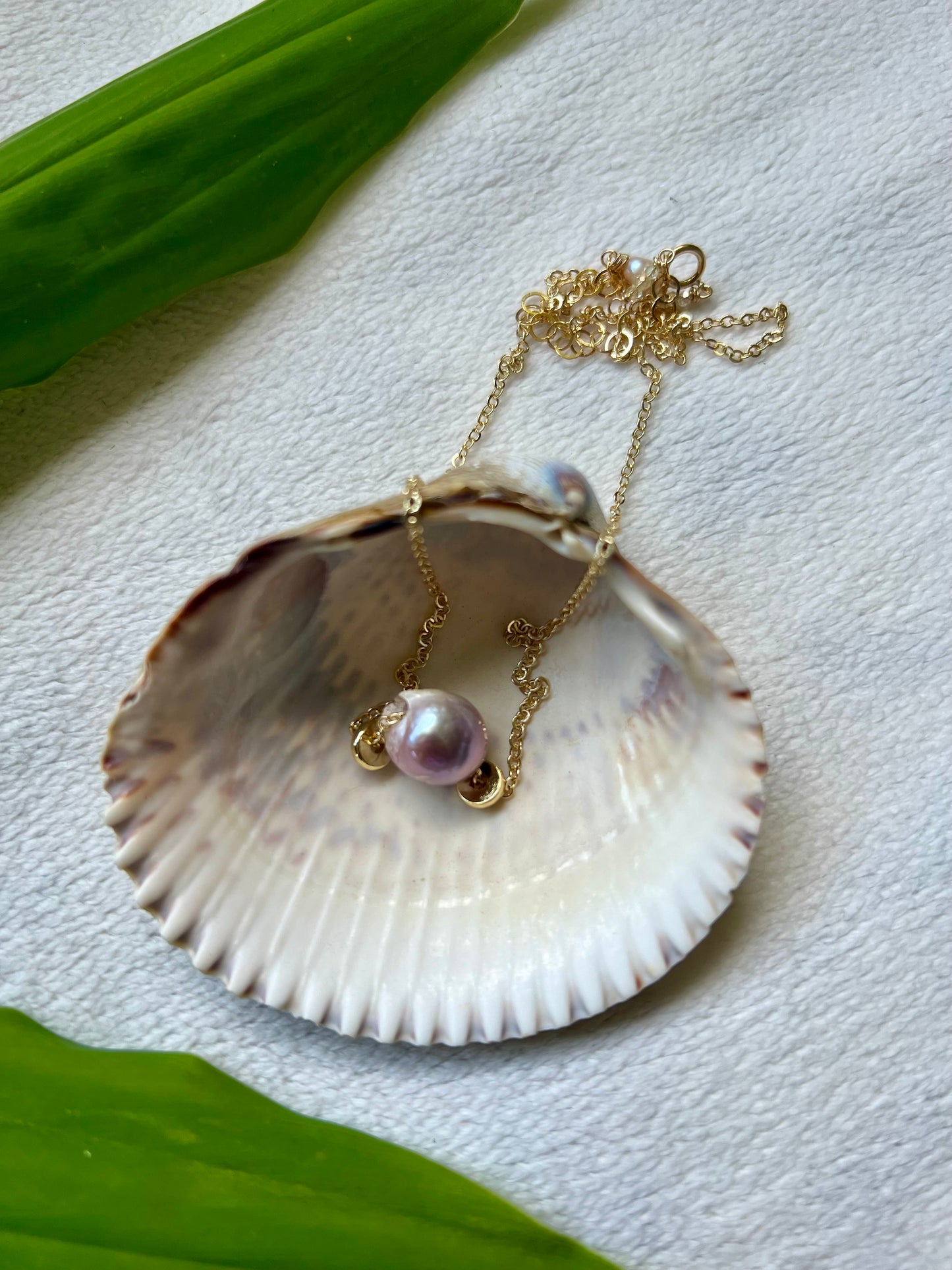 Edison Pearl Floater Necklace