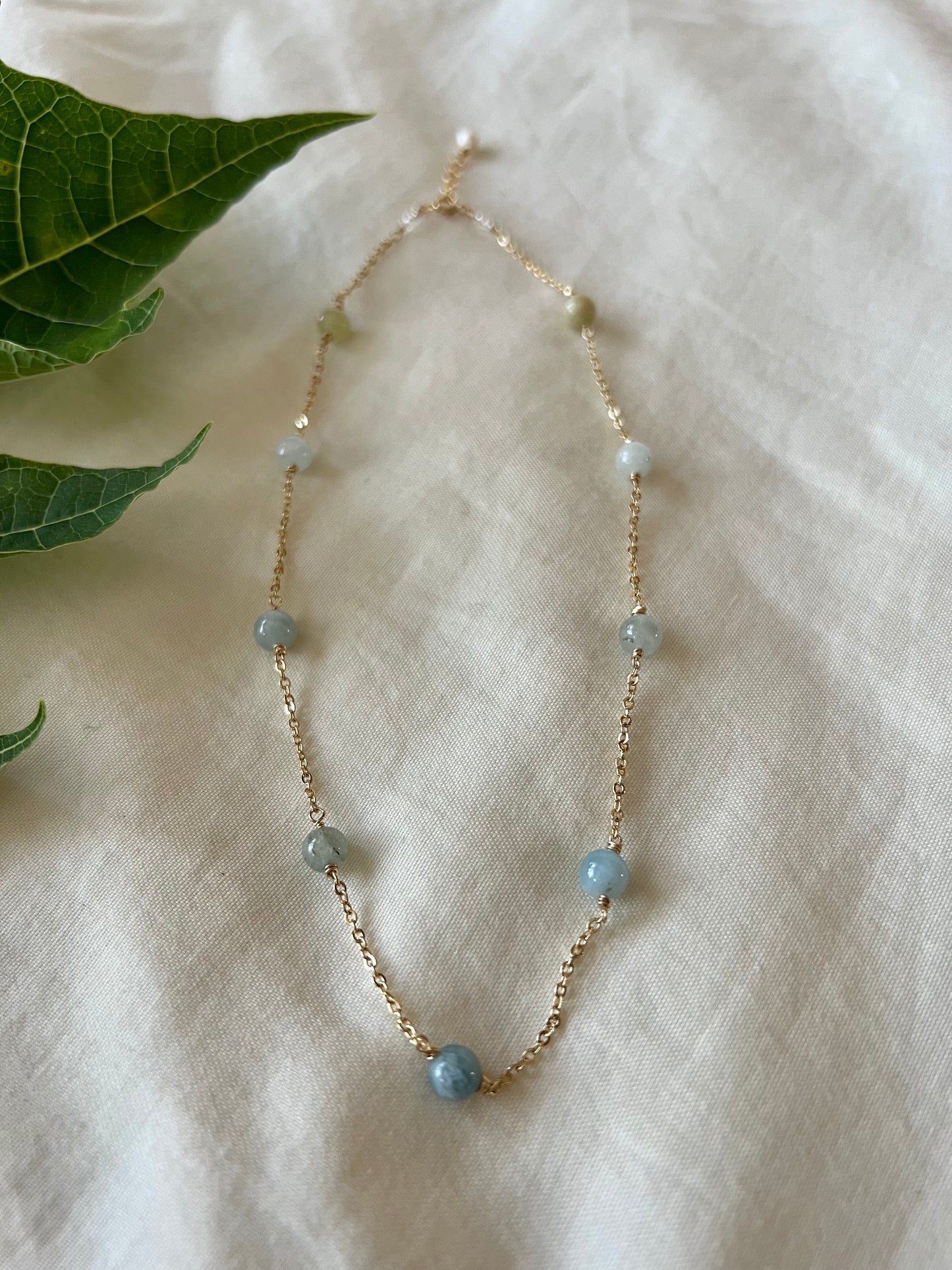 Aquamarine Choker